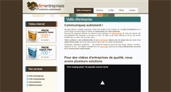 Desktop Screenshot of film-entreprises.fr