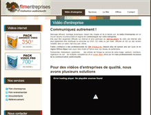 Tablet Screenshot of film-entreprises.fr